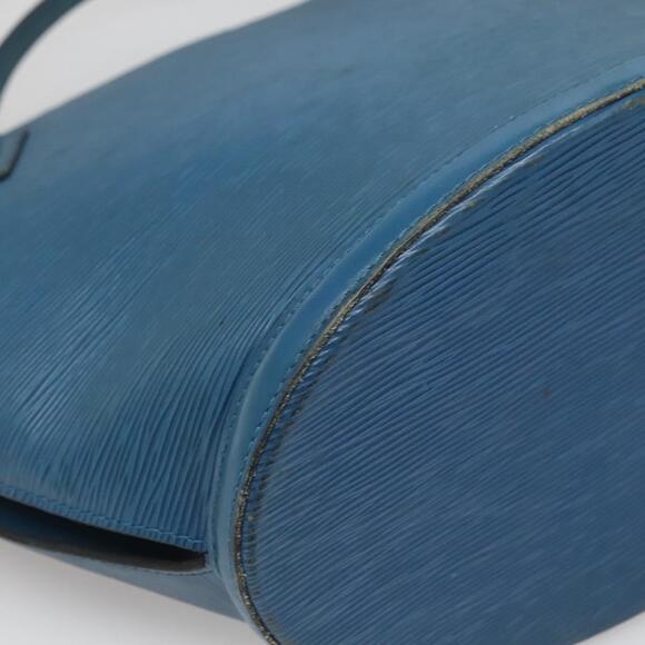 LOUIS VUITTON Epi Saint Jacques Shopping Shoulder Bag Blue M52275 - Picture 9 of 16